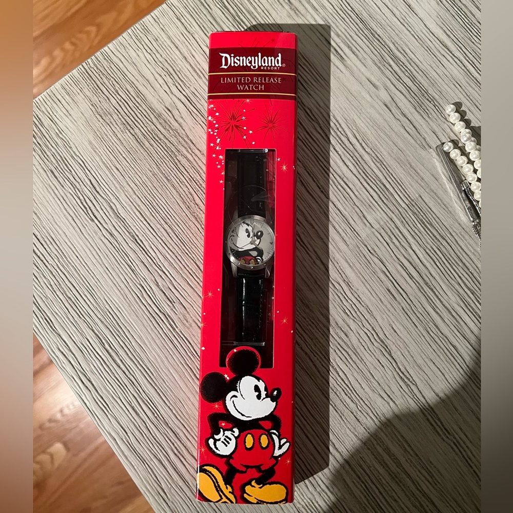 Disneyland Resort Limited Release Watch, brand new never removed from case.